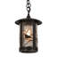 Luminaire suspendu cylindrique de style lanterne à 1 lumière Craigban