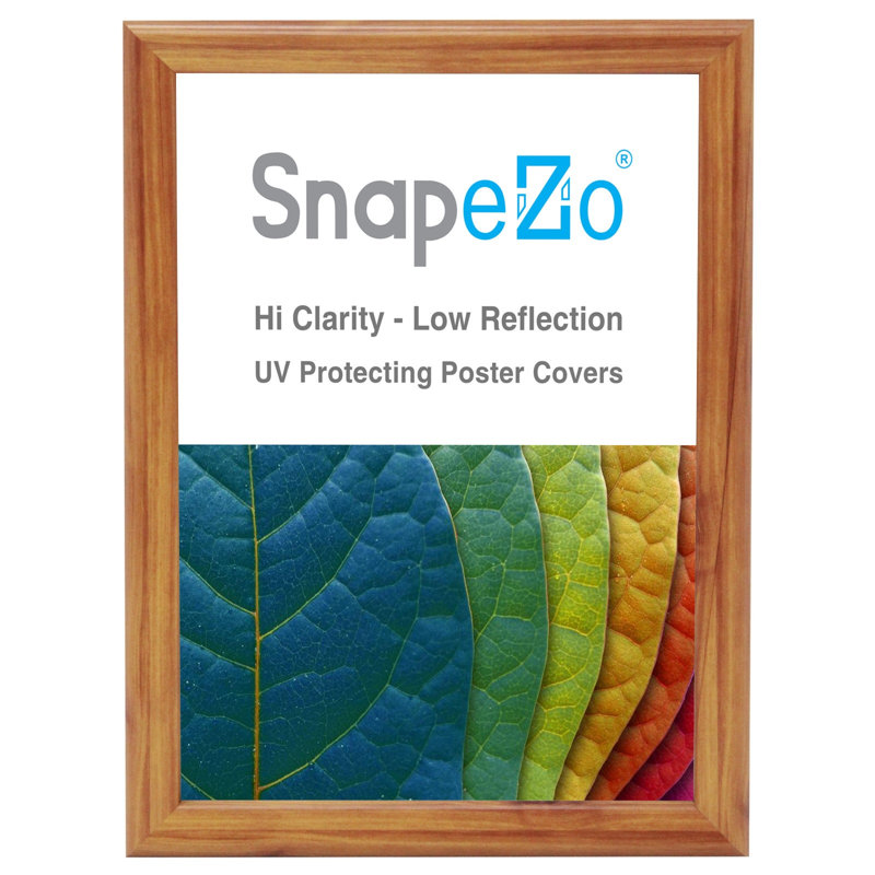 Cadre photo en métal Sleek Series, Naturel, L 24 po x H 30 po