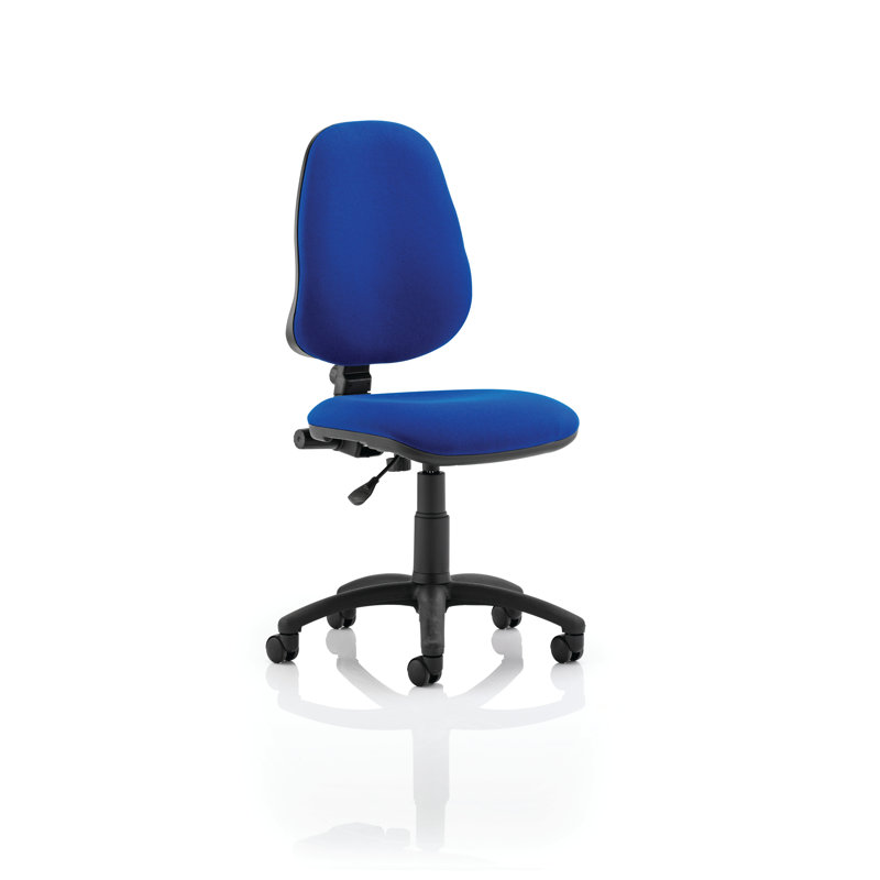 Novus III Polyester Blend Office Chair, Blue