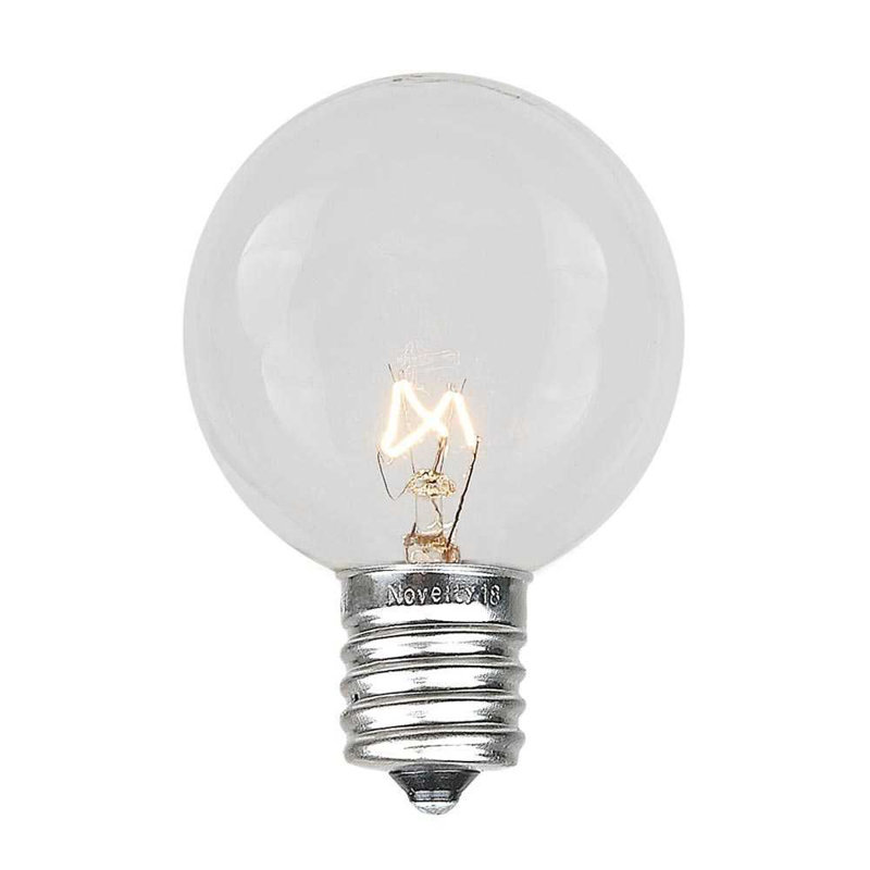 Outdoor 100 - Bulb 100'' Plug-in Globe String Light, Green