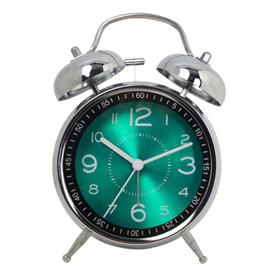 Night Light Alarm Clock Can Be Timed Fashion Night Light Quartz  Galvanized Metal Precision Clock Suitable For Home School Student Use