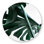 Monstera deliciosa - Exotic Round Outdoor Area Rug for Home Decor