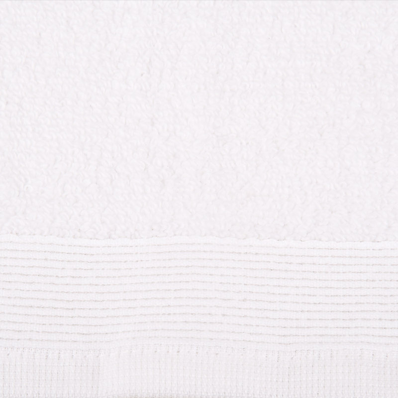 Hardaway 100% Cotton Washcloth Towel, White
