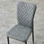 Lelanie Modern Upholstered Faux Leather Armless Dining Chairs-1253869310