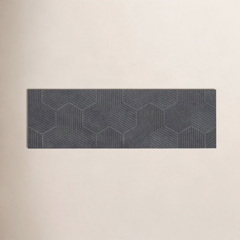 Paillasson WaterHog® Luxe Zephyr, L 21,5 po x L 70 po, Graphite