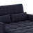 Loveseat Pull-Out Sofa Couch Bed With Adjustable Backrest & Side Pockets, 2 Pillows-354608951
