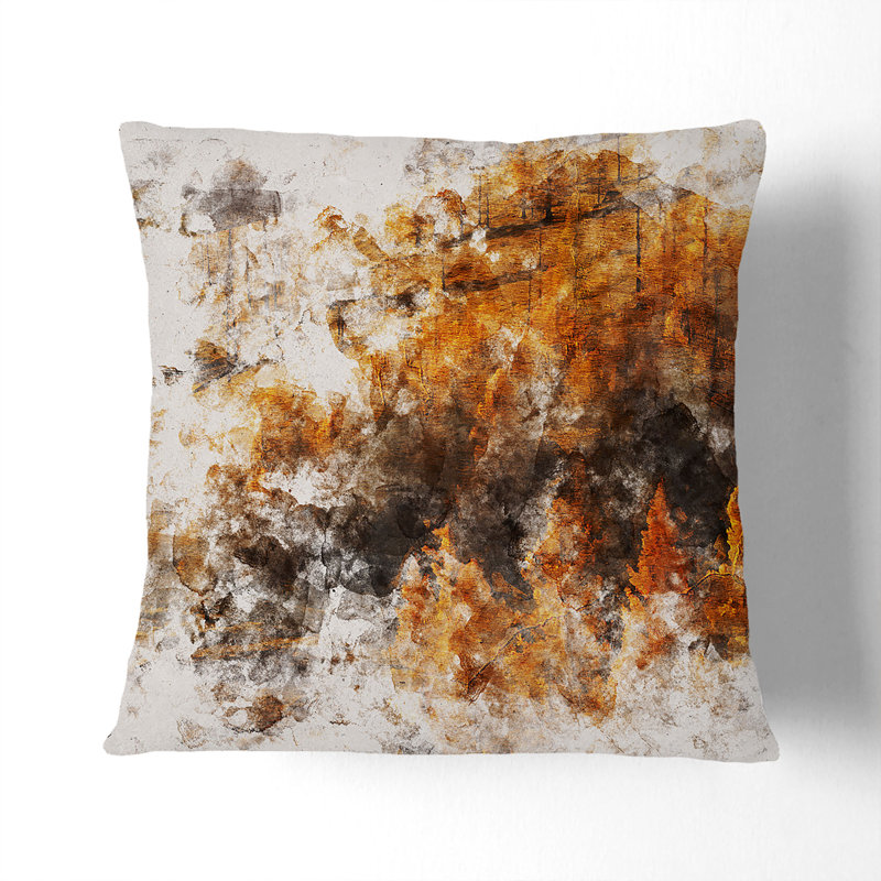 Square Cushion, 40cm H x 40cm W x 15cm D, Black