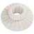 Tissu crème bouclé