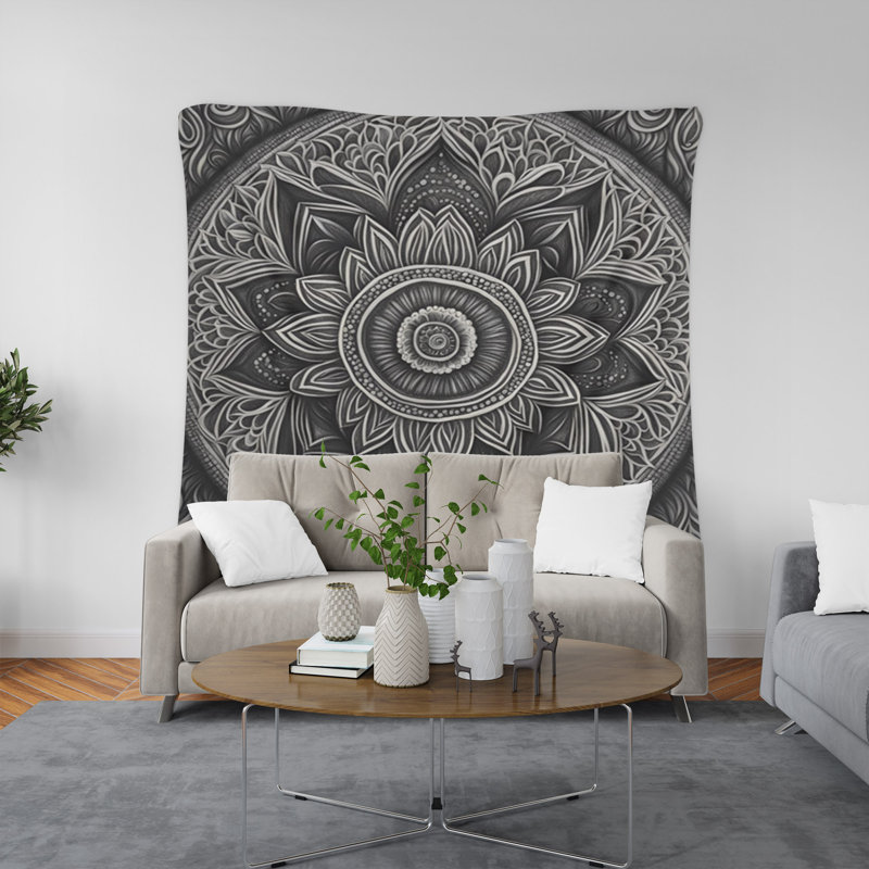 Tapisserie murale, H 80 po x l 68 po x P 0,8 po