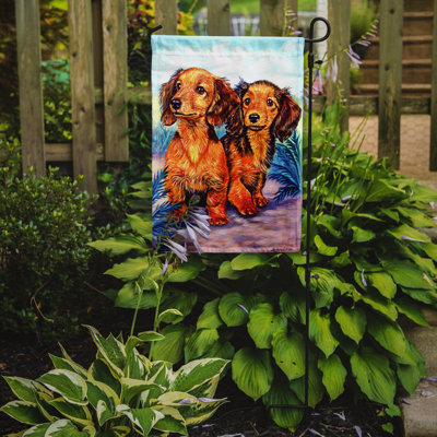 Double Sided 15'' H x 11'' W Polyester Animal Garden Flag