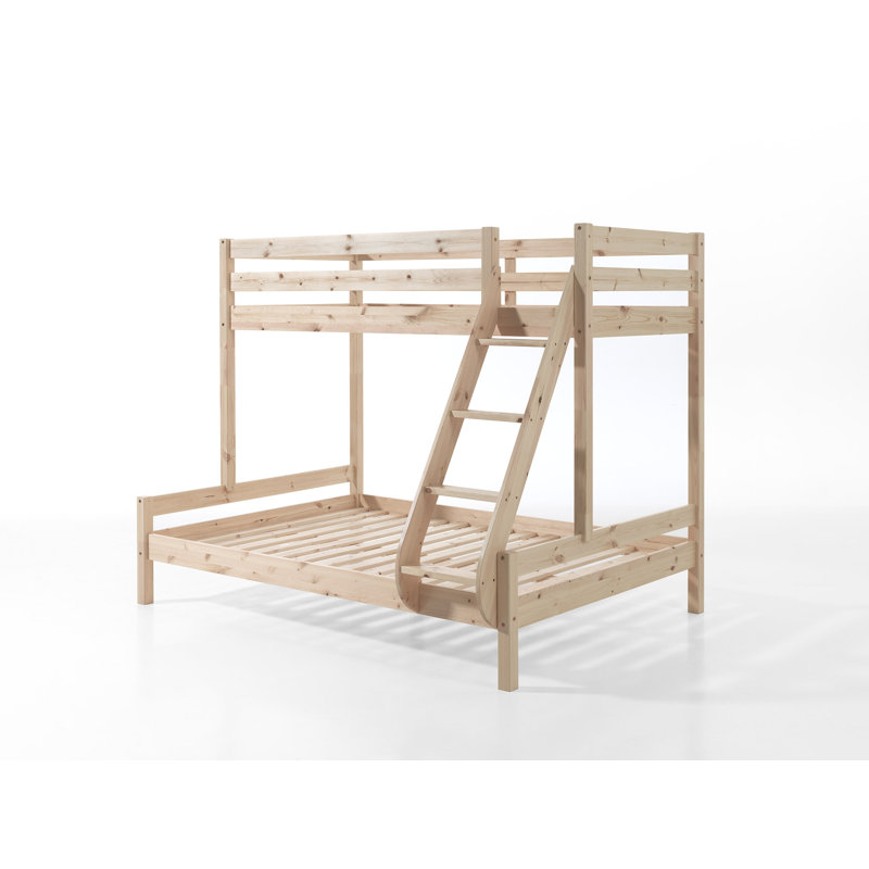Martin European Single (90 X 200 Cm) Bunk Bed, Nature