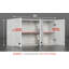 Armoires de buanderie l 36 "