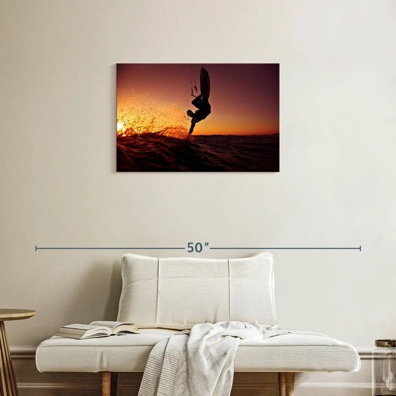 Kite-surf Sirci Sundown, H 20 po x l 30 po