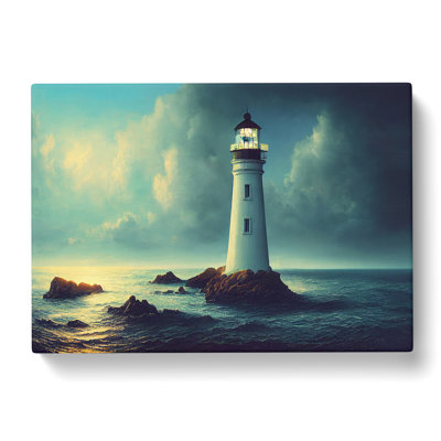 Mesmerising Lighthouse - Wrapped Canvas