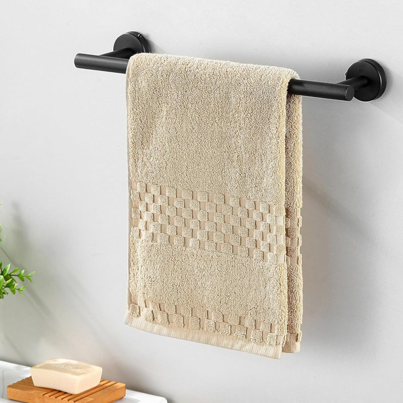 Ensemble de 6 pièces de quincaillerie de salle de bain, Noir mat