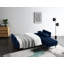 Brutus Velvety Reversible Corner Sofa Bed-67503281