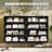 Modern Wood Dresser with 8 Fluted Drawers, Large Storage Chest with Metal Handles, Anti-Tip Bedroom Dresser for Bedroom, Living Room, Hallway-1647078531