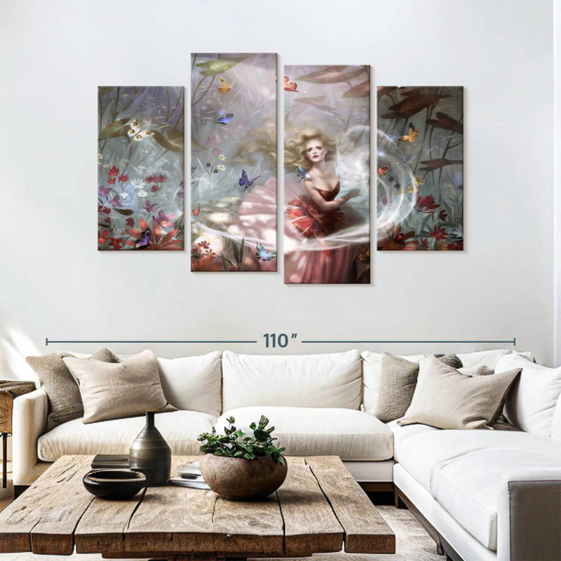 Kelan Make A Wish Fairy, 54" H x 84" W