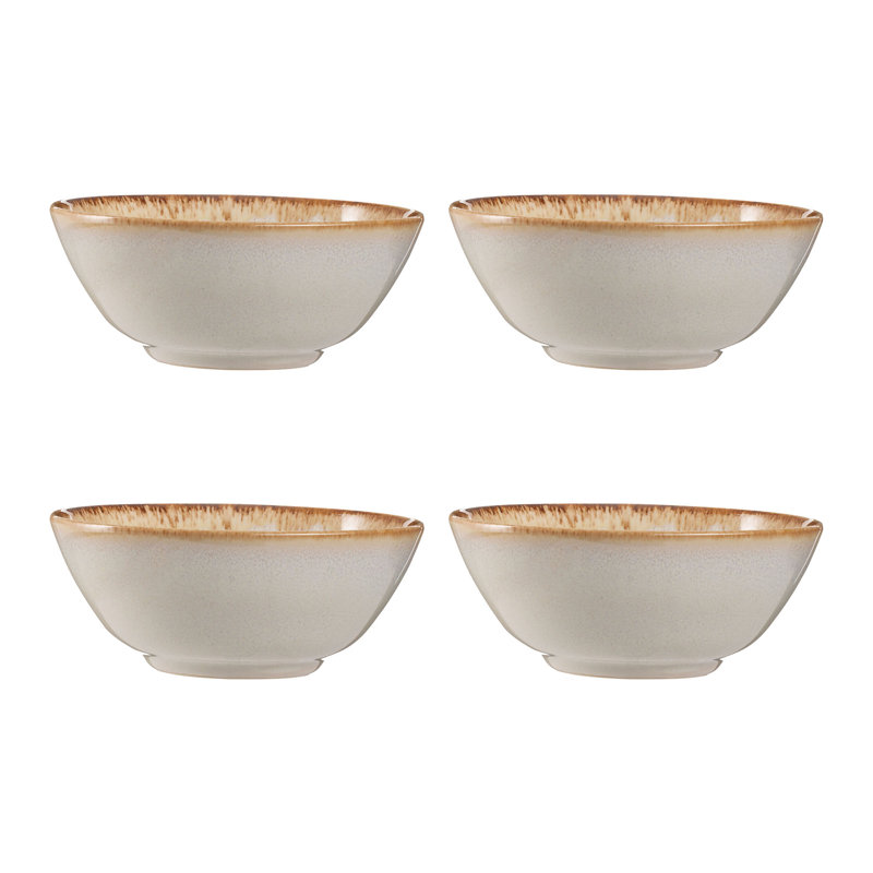 Reactive Dinnerware Bowls 16.5cm, Beige