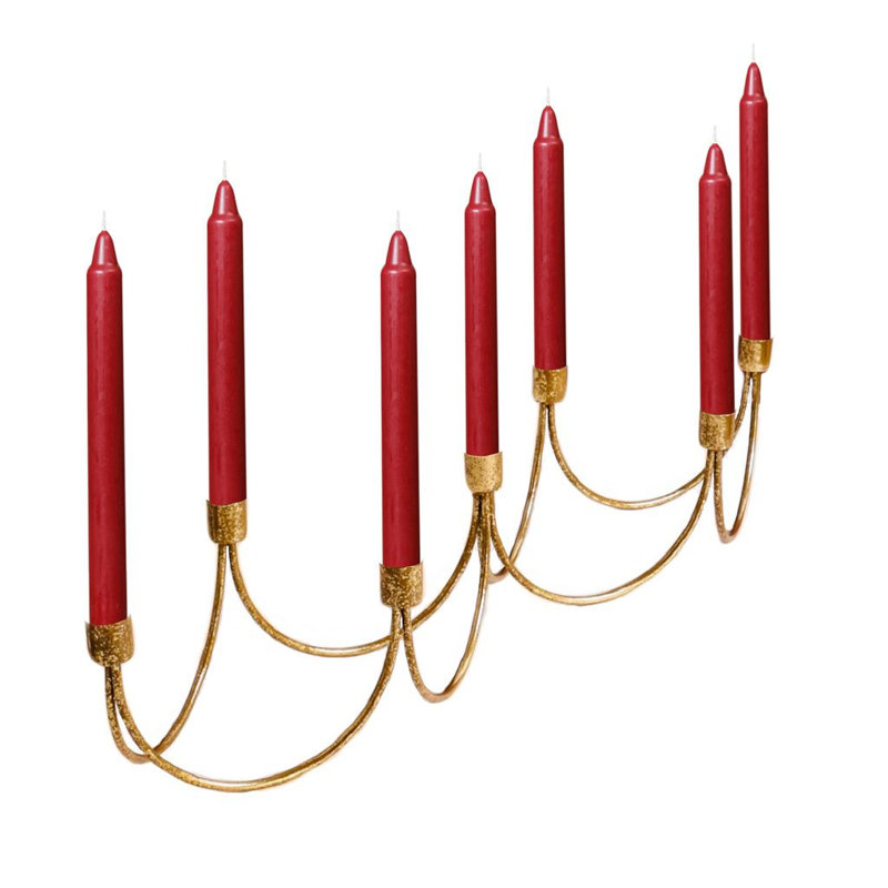 Metal Tabletop Candelabra