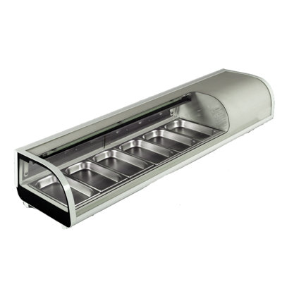 NSF 2,5 cu. Vitrine réfrigérée pi