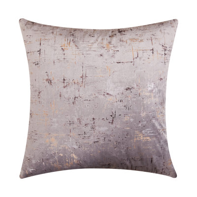 Abstract Velvet Throw Pillow