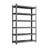 6-Story Metal Shelves, Garage Storage Rack, Adjustable Partition Storage Unit, Storage Rack