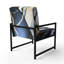 Fauteuil d'appoint rembourré en marbre Daelen-1187056800