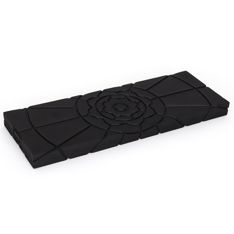 Yakira Outdoor 1'' Bench Seat Cushion, Black