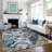Machine Washable Indoor/Outdoor Jourdan ACN2395 Abstract Rug-294594182