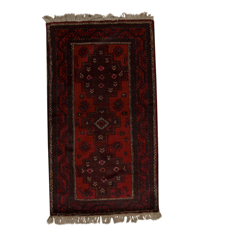 Afghan Wool Southwestern Area Rug