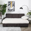 Razzak 3 Seater Linen Sofa Bed-180109883