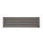 Modern Outdoor Aluminum Dining Bench, Dark Gray