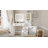 57" Large Vanity Desk With Mirror And Lights-1432270556