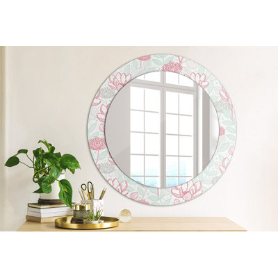 Huldar Glass Flat Wall Mirror
