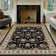 Weiser 1426 Traditional Oriental Black Area Rug