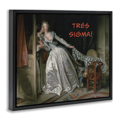 Iconic Tres Sigma Floating Frame, design by Grotto Studios