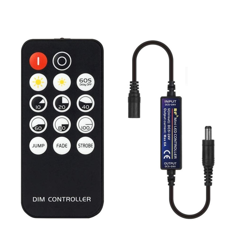 Ruban DEL de 5 m (16,4 pi) avec télécommande, éclairage sous meuble, blanc chaud