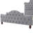 Château Luxe Wingback Upholstered Bed Frame-2083138068