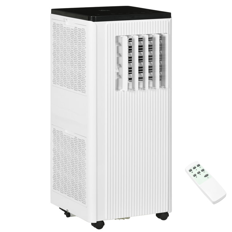 HomCom 10000 BTU Wi-Fi Connected Portable Air Conditioner with Remote Included