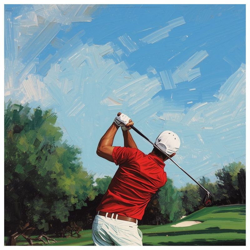 Couvertures pour golfeur Swinging Club, L 60 po x H 80 po