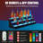 LED Liquor Bottle Display Shelf, Bottle Display Shelf Bar Shelves with Remote & App Control, 16 Colours, 4 Music Modes