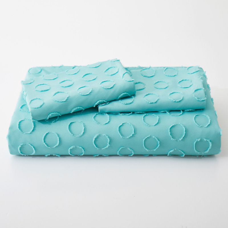 Microfiber Duvet Cover Set, Queen Duvet Cover + 2 Standard Pillowcases, Teal