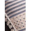 Arum Striped White Square Cushion Cover-427090001
