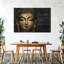 Impression sur toile «Gautama Buddha Om»-92518631