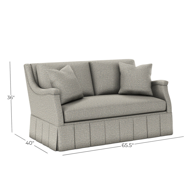 Ensemble Loveseat, Wild Dunes Mist