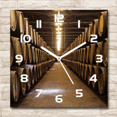 Hayzel Glass Wall Clock