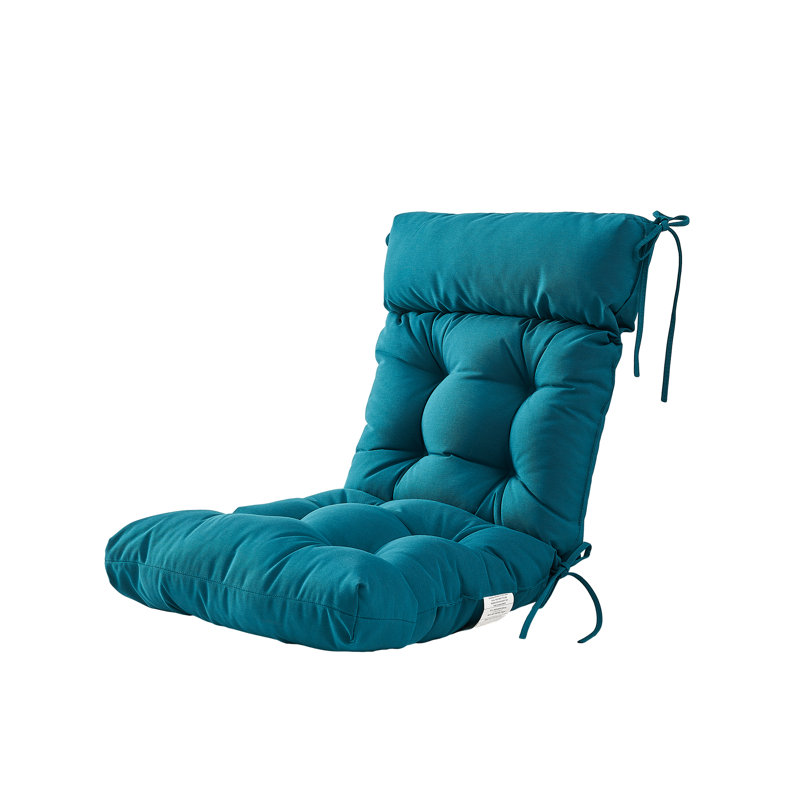 Cassella Outdoor 4'' Seat Cushion, Peacock Blue
