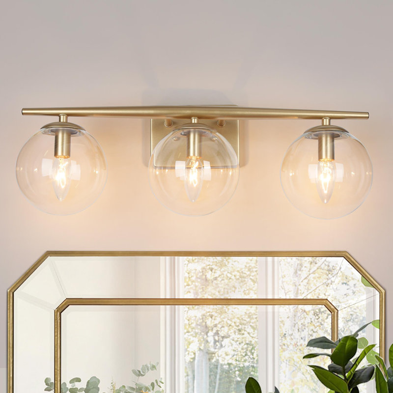 Luminaire de salle de bain à 3 lumières à intensité variable Labonte