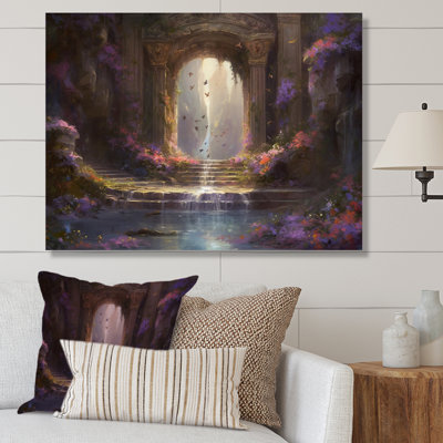 Naylen Under Water Cave Oasis sur toile